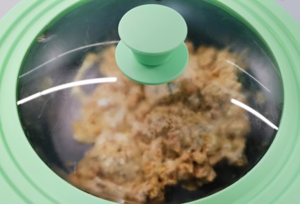 Фото шага рецепта Куриный фарш в соусе дорблю 186826 шаг 9  