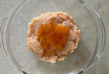 Фото шага рецепта Куриный пирог с кабачком на кукурузной муке 186931 шаг 6  