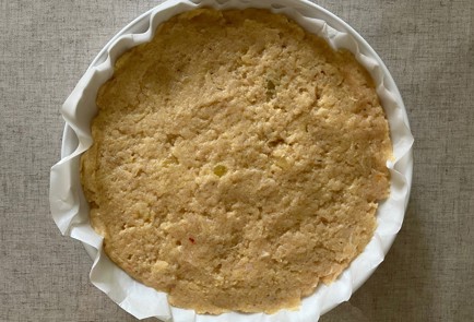 Фото шага рецепта Куриный пирог с кабачком на кукурузной муке 186931 шаг 9  