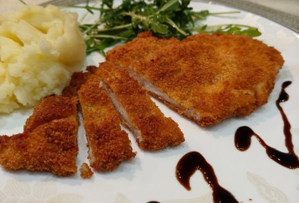 Фото шага рецепта Куриный шницель 175122 шаг 17  