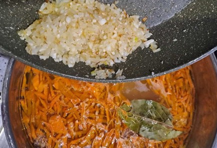 Фото шага рецепта Куриный суп с домашней пастой 190099 шаг 7  