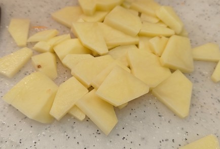 Фото шага рецепта Куриный суп с сырными клецками 190912 шаг 4  