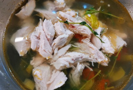 Фото шага рецепта Куриный суп 188777 шаг 12