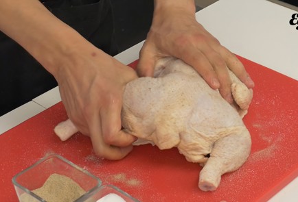 Фото шага рецепта Куриный суп ватерзой 137008 шаг 4  