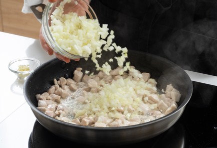 Фото шага рецепта Курник из лаваша 151693 шаг 2