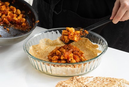 Фото шага рецепта Курник из лаваша 151693 шаг 6