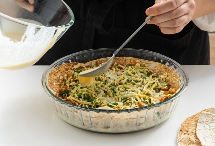 Фото шага рецепта Курник из лаваша 151693 шаг 7