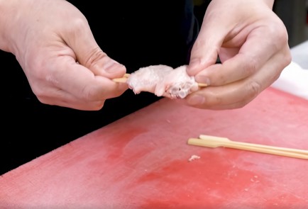 Фото шага рецепта Кусиякисет с соусом терияки 140927 шаг 5  