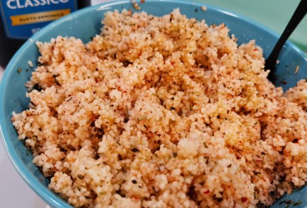 Фото шага рецепта Кускус посредиземноморски с вялеными помидорами 152653 шаг 8  