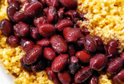 Фото шага рецепта Кускус с карри и фасолью 153035 шаг 10