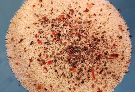 Фото шага рецепта Кускус с овощами и зеленью 153089 шаг 1  