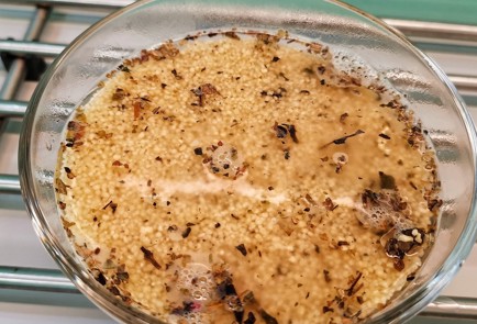 Фото шага рецепта Кускус с топпингом из черешни 173854 шаг 5