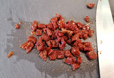 Фото шага рецепта Кускус с вялеными помидорами 140713 шаг 7  