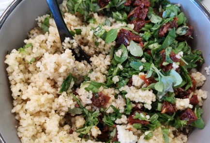 Фото шага рецепта Кускус с зеленью 188888 шаг 11  