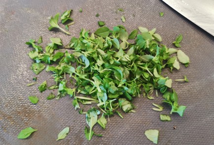 Фото шага рецепта Кускус с зеленью 188888 шаг 3  