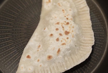 Фото шага рецепта Кутабы с курицей и укропом 173774 шаг 12  