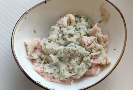 Фото шага рецепта Кутабы с курицей и укропом 173774 шаг 7  