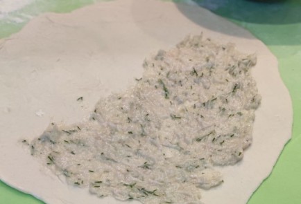 Фото шага рецепта Кутабы с курицей и укропом 173774 шаг 8  