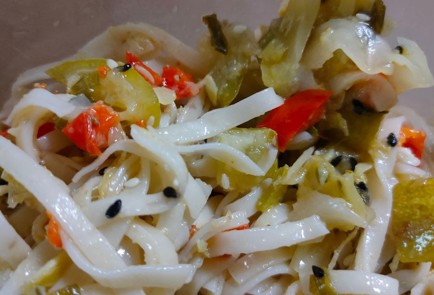 Фото шага рецепта Лапша удон с овощами 186507 шаг 18  