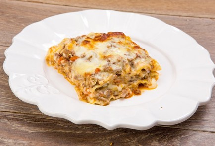 Фото шага рецепта Лазанья с соусом бешамель 46242 шаг 6  