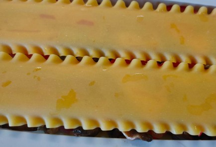 Фото шага рецепта Лазанья с грибами и помидорами 189211 шаг 16  