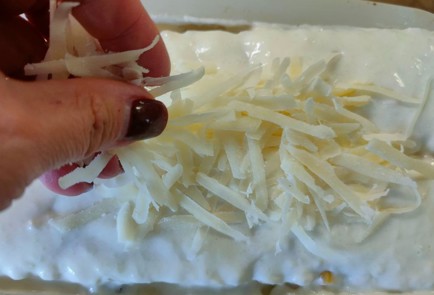 Фото шага рецепта Лазанья с грибами и помидорами 189211 шаг 18  