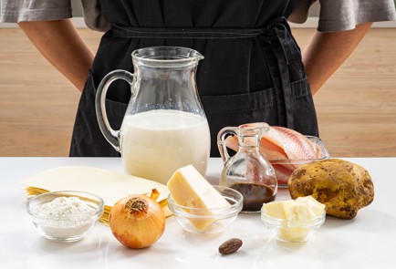 Фото шага рецепта Лазанья с тилапией 186443 шаг 1  