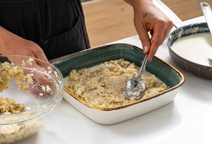 Фото шага рецепта Лазанья с тилапией 186443 шаг 9  