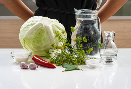 Фото шага рецепта Ленивая капуста 190418 шаг 1