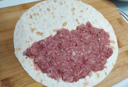 Фото шага рецепта Ленивые чебуреки 190143 шаг 7  