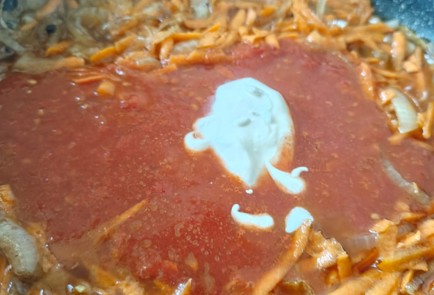 Фото шага рецепта Ленивые голубцы в духовке 190533 шаг 13  