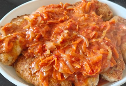 Фото шага рецепта Ленивые голубцы в духовке 190533 шаг 15  