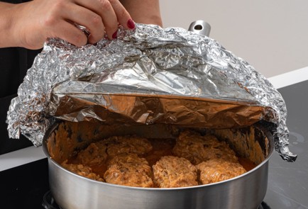 Фото шага рецепта Ленивые голубцы с фаршем и рисом 174507 шаг 14  