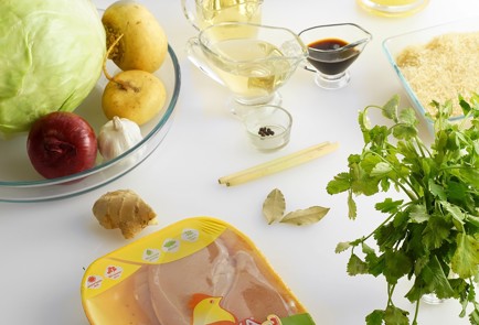 Фото шага рецепта Ленивые голубцы с курицей 16633 шаг 1  