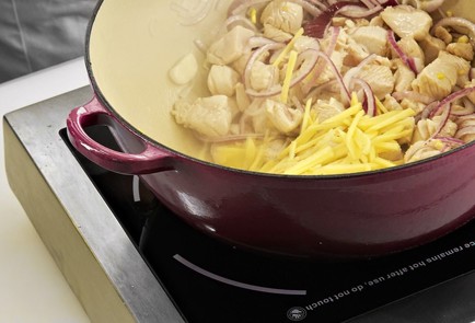 Фото шага рецепта Ленивые голубцы с курицей 16633 шаг 3  