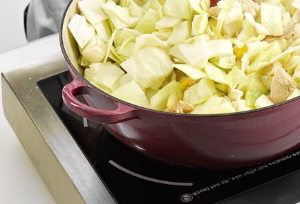 Фото шага рецепта Ленивые голубцы с курицей 16633 шаг 4  