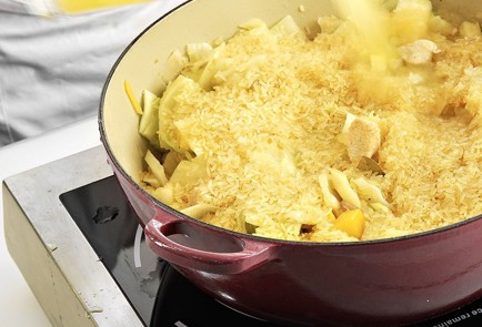 Фото шага рецепта Ленивые голубцы с курицей 16633 шаг 6  