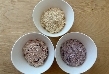 Фото шага рецепта Ленивые вареники с фруктовоягодной начинкой 174084 шаг 10  