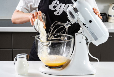 Фото шага рецепта Леопардовые блины 191321 шаг 3  