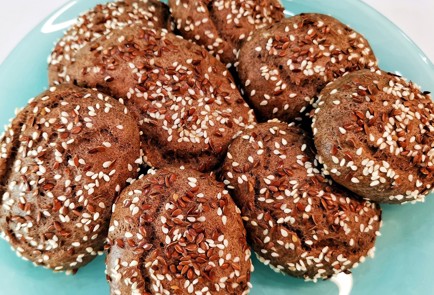 Фото шага рецепта Лепешки из льняной муки 152569 шаг 11