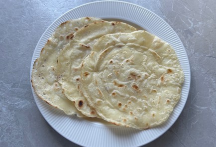 Фото шага рецепта Лепешки из жидкого теста 189382 шаг 10  