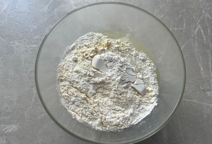 Фото шага рецепта Лепешки из жидкого теста 189382 шаг 6  