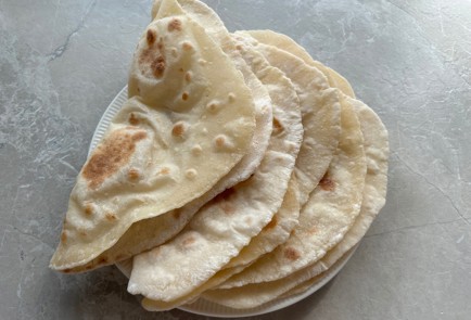 Фото шага рецепта Лепешки с чесноком 189808 шаг 10