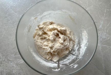 Фото шага рецепта Лепешки с чесноком 189808 шаг 5