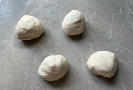 Фото шага рецепта Лепешки с чесноком 189808 шаг 7