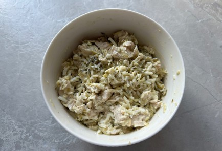 Фото шага рецепта Лепешки с начинкой 189383 шаг 7  