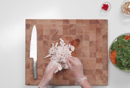 Фото шага рецепта Летний салат с курицей повьетнамски 186426 шаг 10  