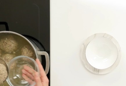 Фото шага рецепта Австрийский суп с печению леберкнедельзуппе 92316 шаг 9  