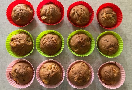 Фото шага рецепта Лимонные маффины с абрикосом 189749 шаг 11  