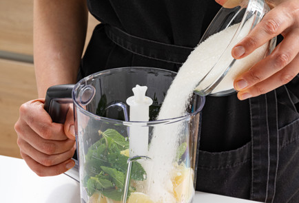 Фото шага рецепта Лимонный щербет 189262 шаг 4  